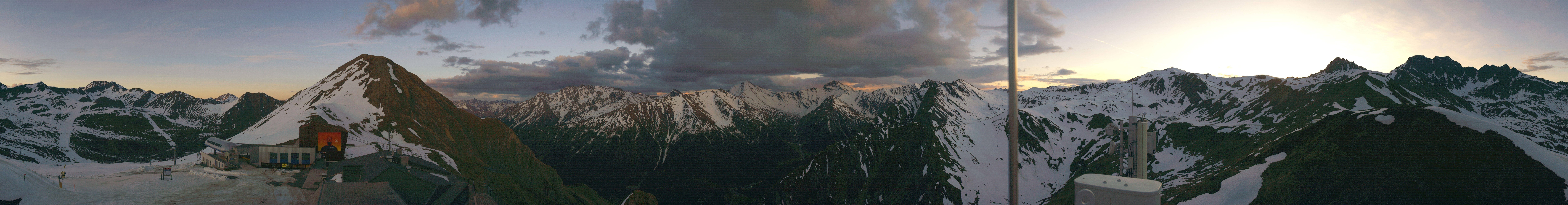 Archiv Foto Webcam Alp Trida Sattel in Samnaun