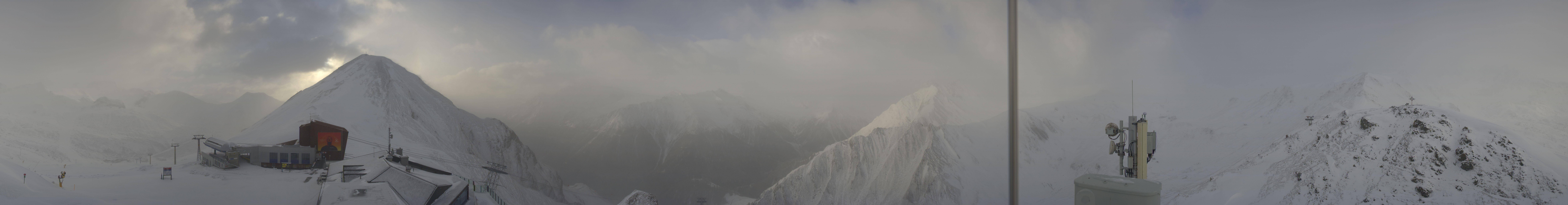 Archiv Foto Webcam Alp Trida Sattel in Samnaun