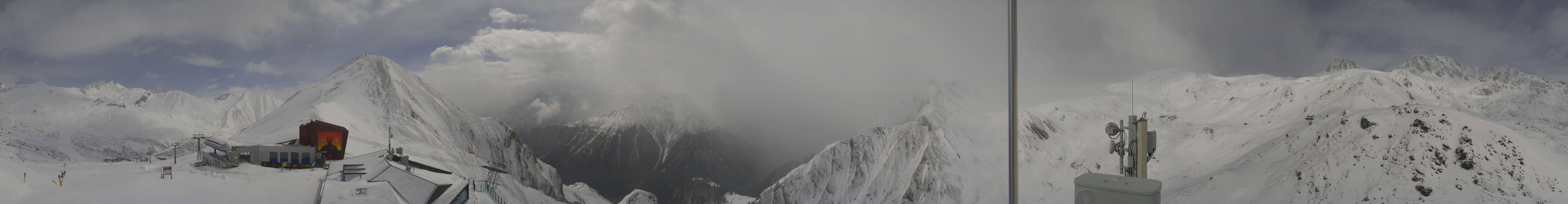 Archiv Foto Webcam Alp Trida Sattel in Samnaun