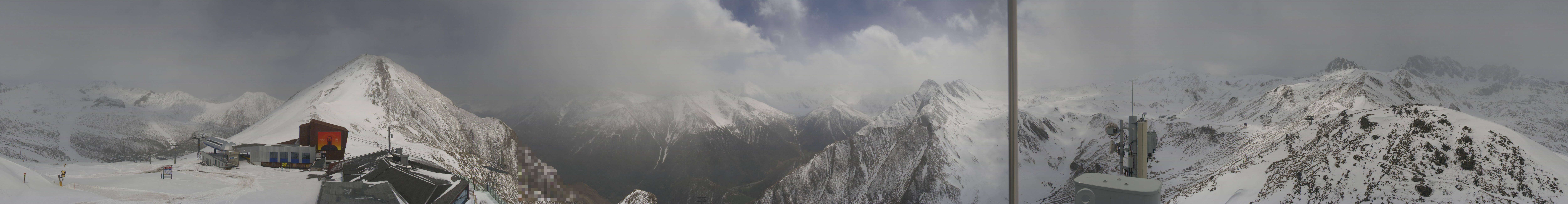 Archiv Foto Webcam Alp Trida Sattel in Samnaun