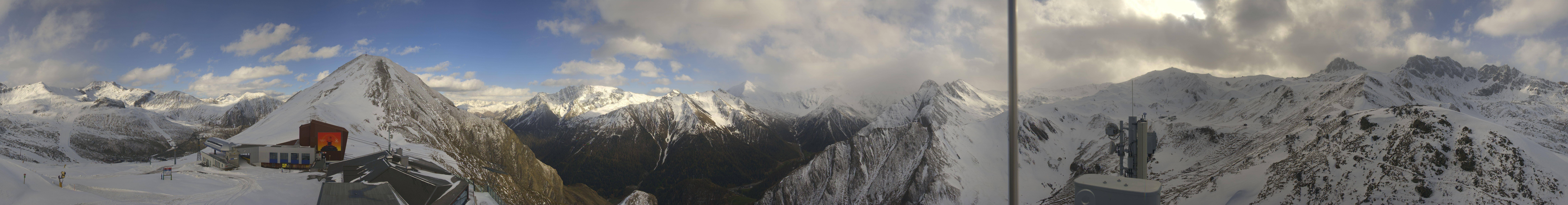 Archiv Foto Webcam Alp Trida Sattel in Samnaun