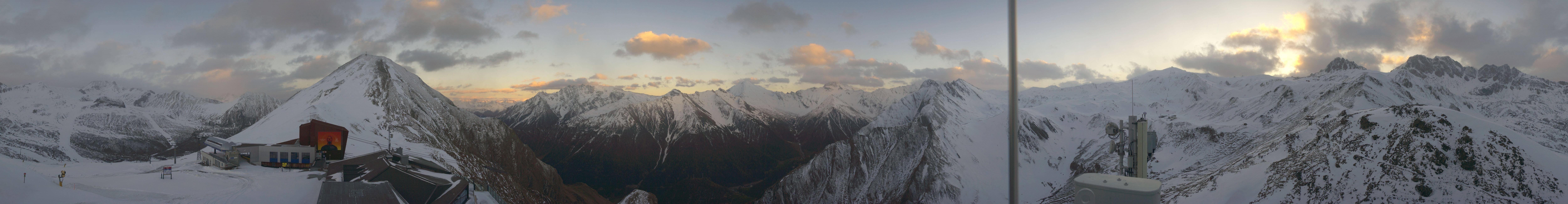 Archiv Foto Webcam Alp Trida Sattel in Samnaun