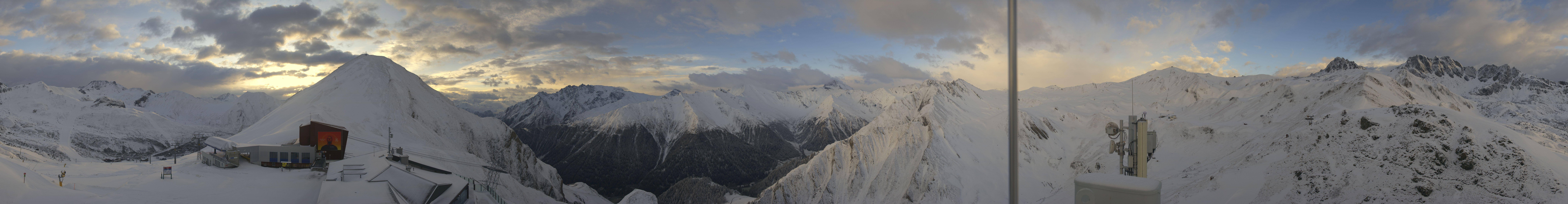 Archiv Foto Webcam Alp Trida Sattel in Samnaun