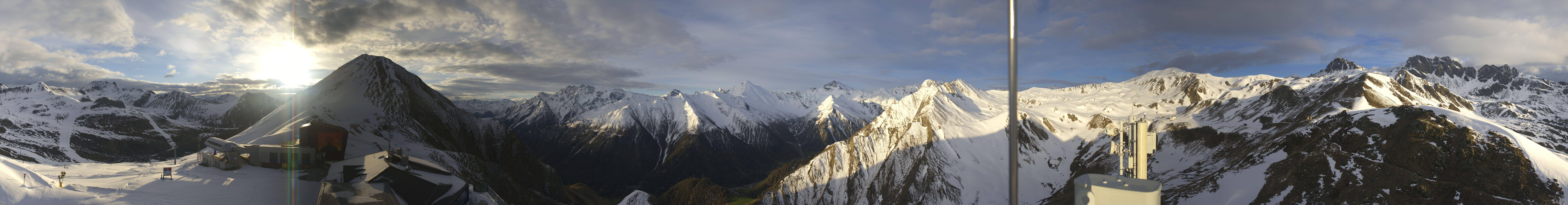 Archiv Foto Webcam Alp Trida Sattel in Samnaun