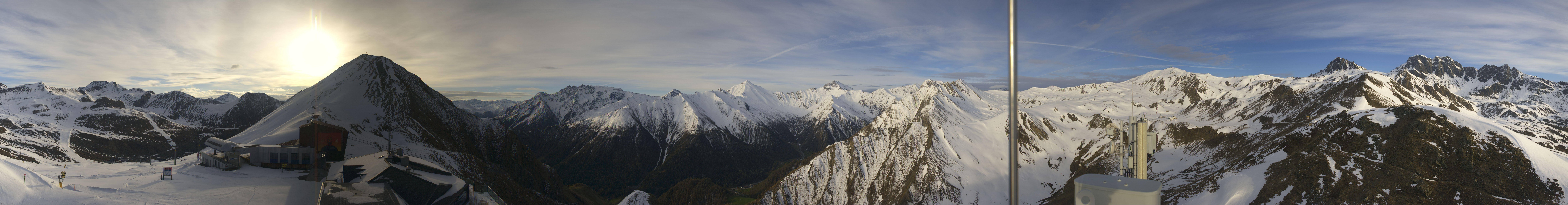 Archiv Foto Webcam Alp Trida Sattel in Samnaun