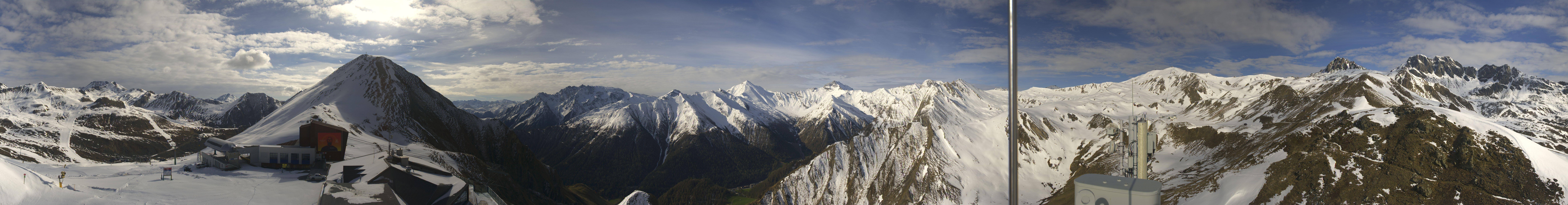 Archiv Foto Webcam Alp Trida Sattel in Samnaun