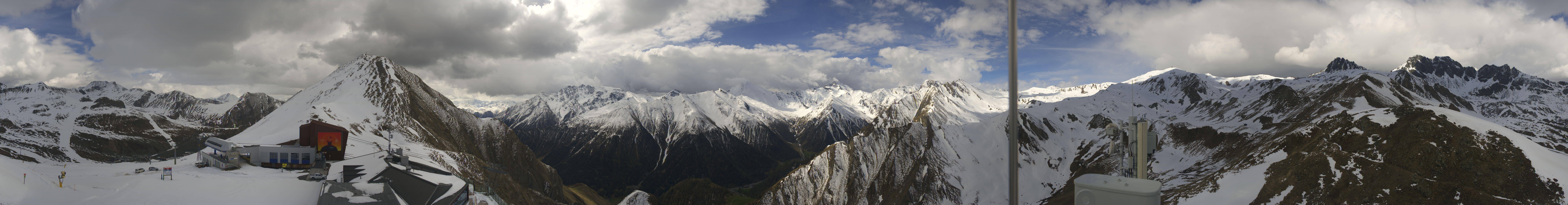 Archiv Foto Webcam Alp Trida Sattel in Samnaun