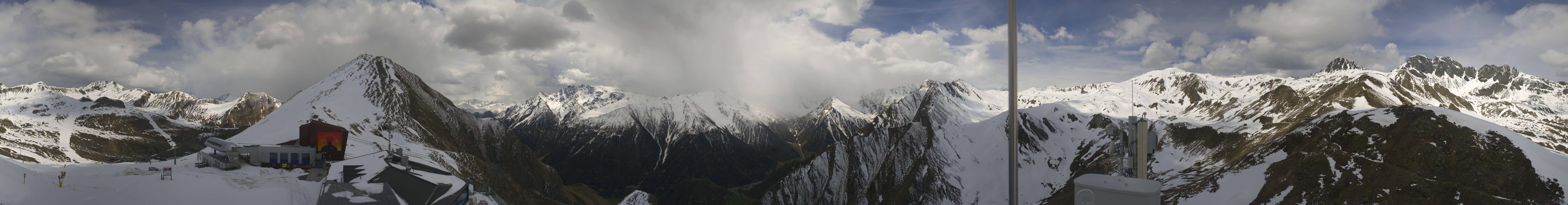 Archiv Foto Webcam Alp Trida Sattel in Samnaun