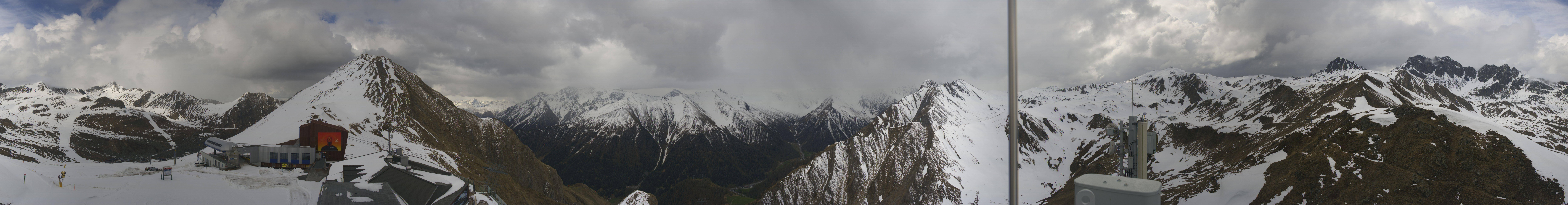 Archiv Foto Webcam Alp Trida Sattel in Samnaun