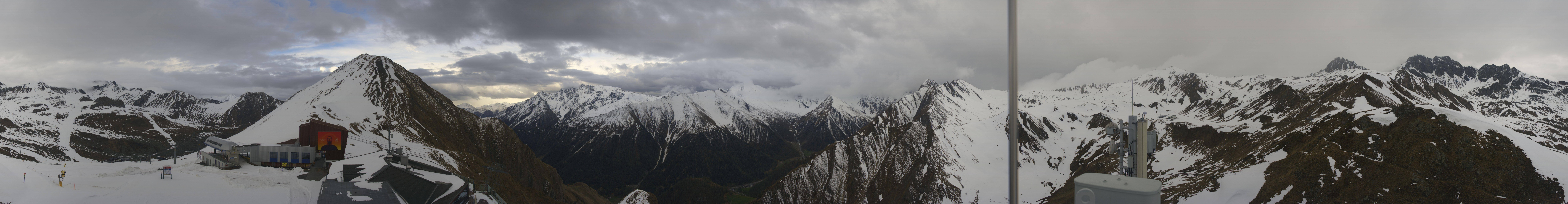 Archiv Foto Webcam Alp Trida Sattel in Samnaun