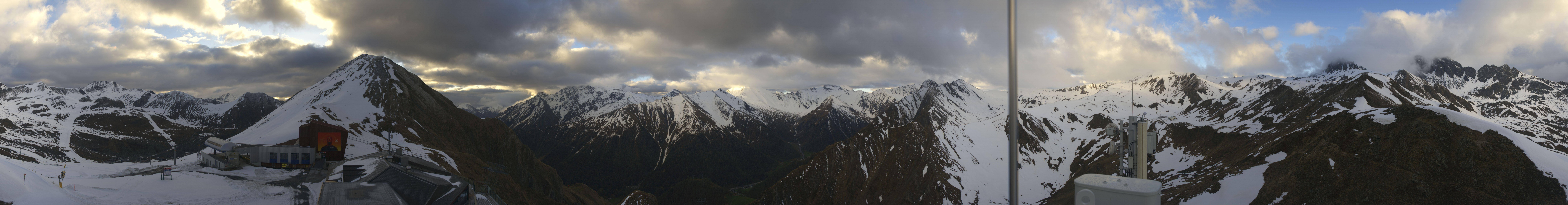 Archiv Foto Webcam Alp Trida Sattel in Samnaun