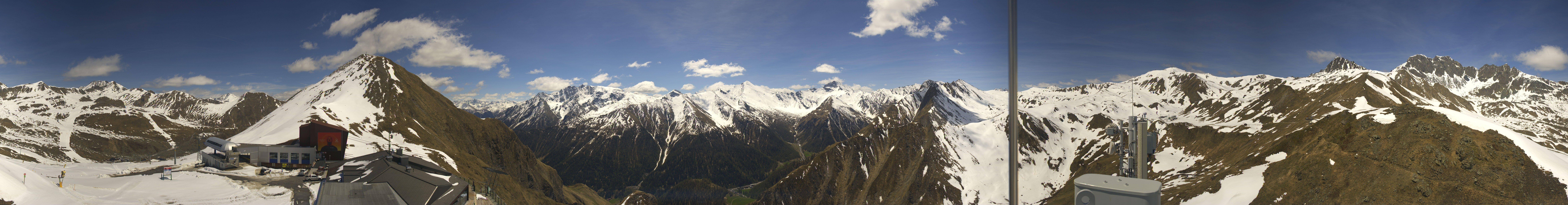 Archiv Foto Webcam Alp Trida Sattel in Samnaun