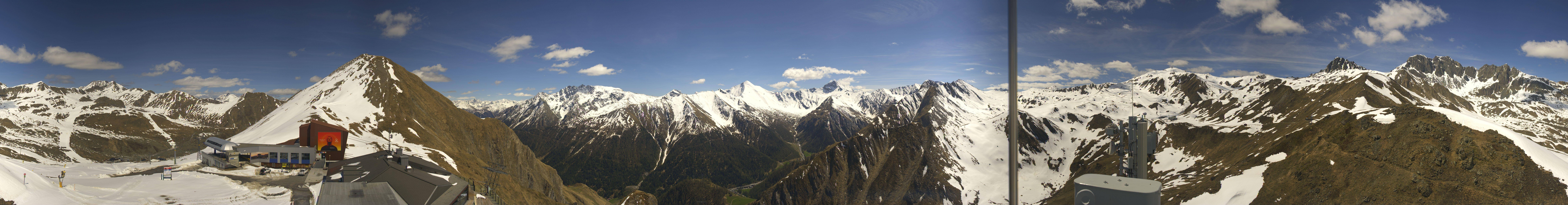 Archiv Foto Webcam Alp Trida Sattel in Samnaun