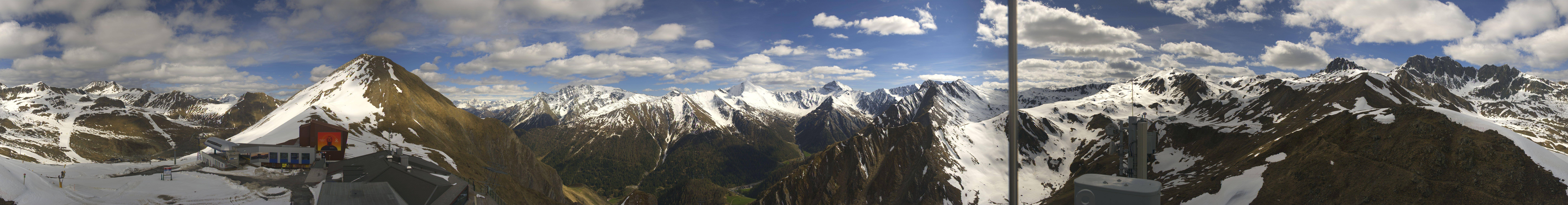 Archiv Foto Webcam Alp Trida Sattel in Samnaun
