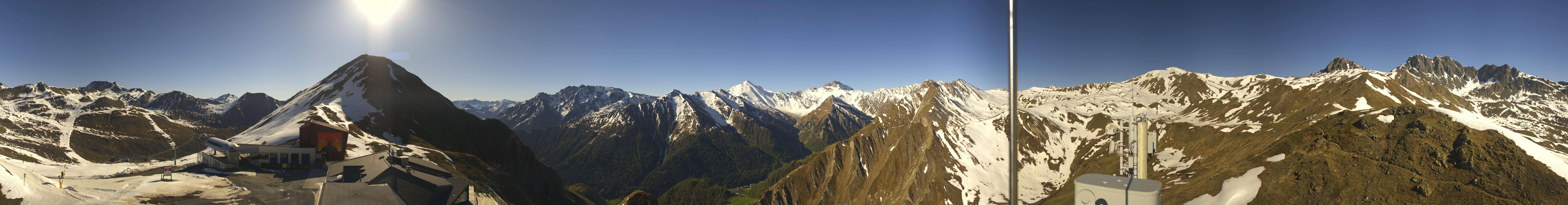 Archived image Webcam Alp Trida Sattel Lift in Samnaun