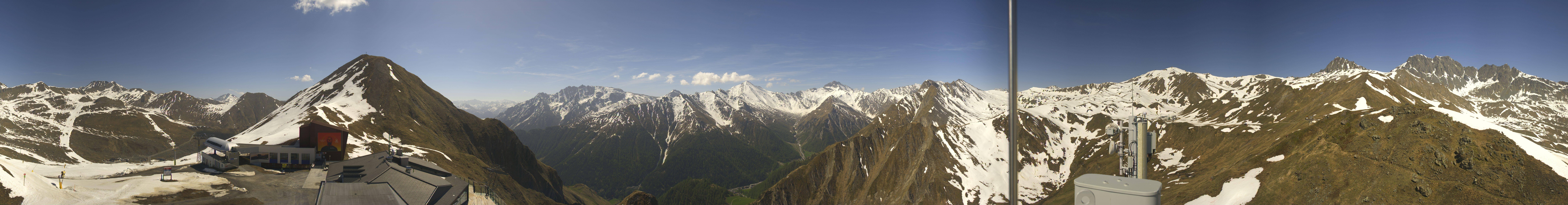 Archived image Webcam Alp Trida Sattel Lift in Samnaun