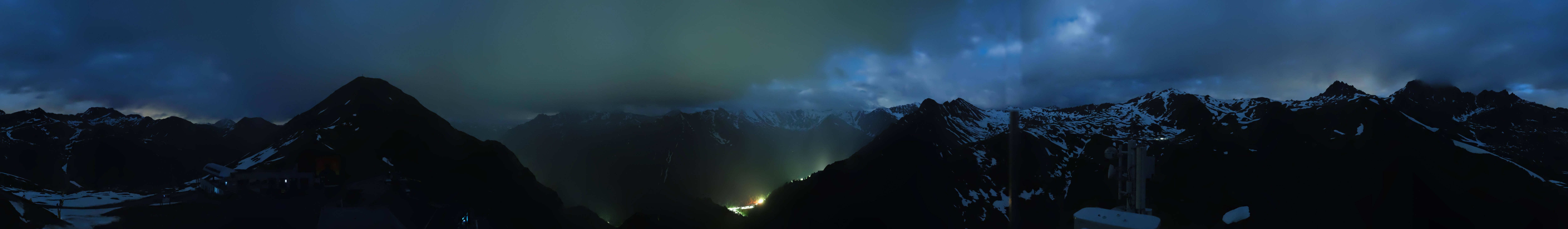 Archiv Foto Webcam Alp Trida Sattel in Samnaun