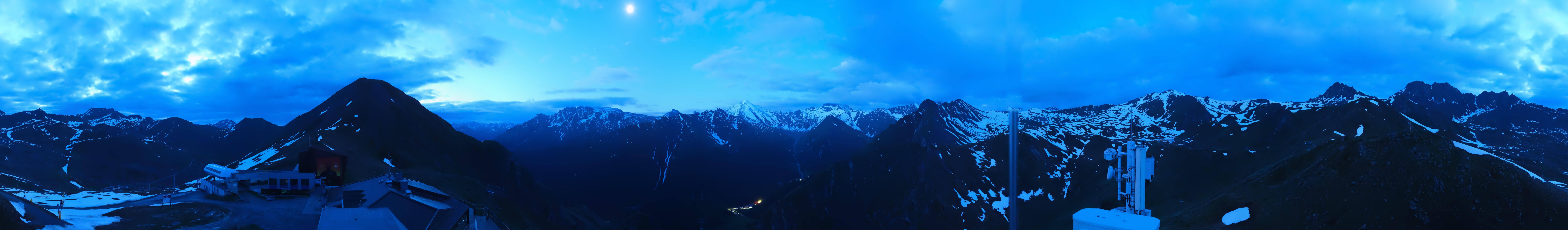 Archiv Foto Webcam Alp Trida Sattel in Samnaun