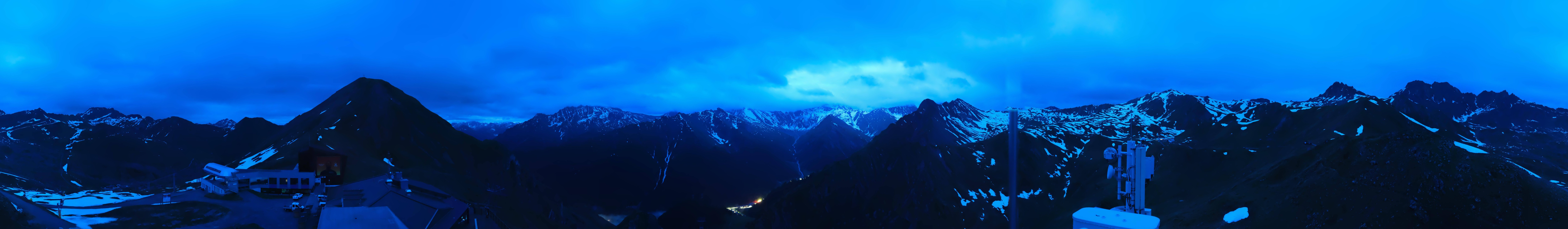 Archiv Foto Webcam Alp Trida Sattel in Samnaun
