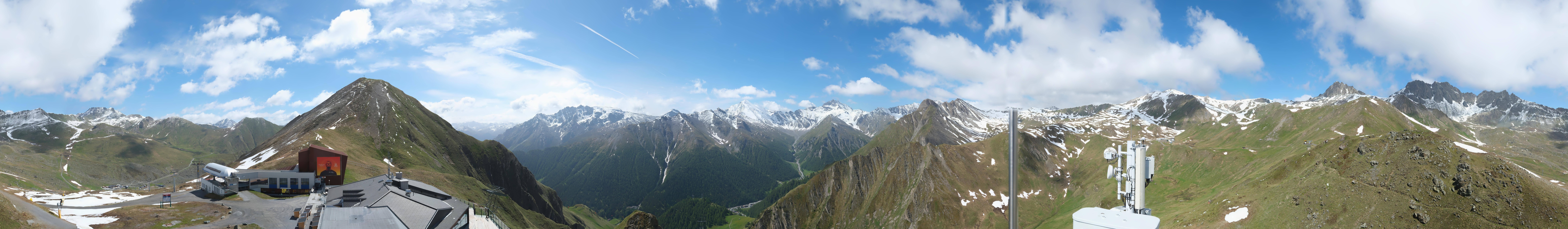 Archived image Webcam Alp Trida Sattel Lift in Samnaun