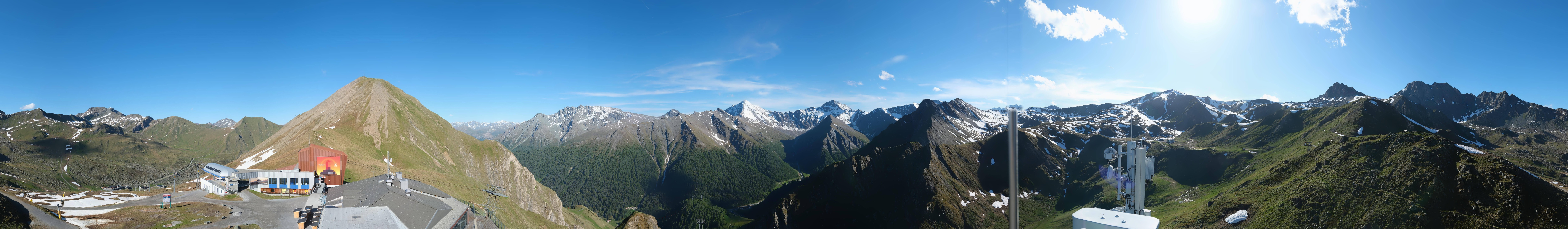 Archived image Webcam Alp Trida Sattel Lift in Samnaun
