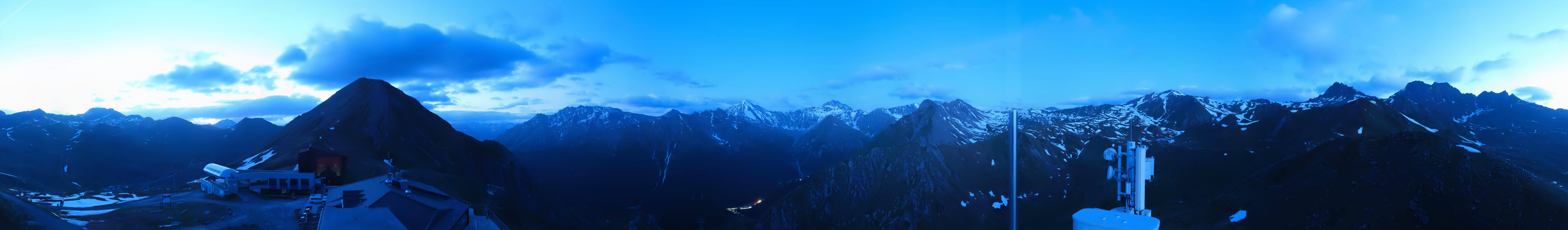 Archiv Foto Webcam Alp Trida Sattel in Samnaun