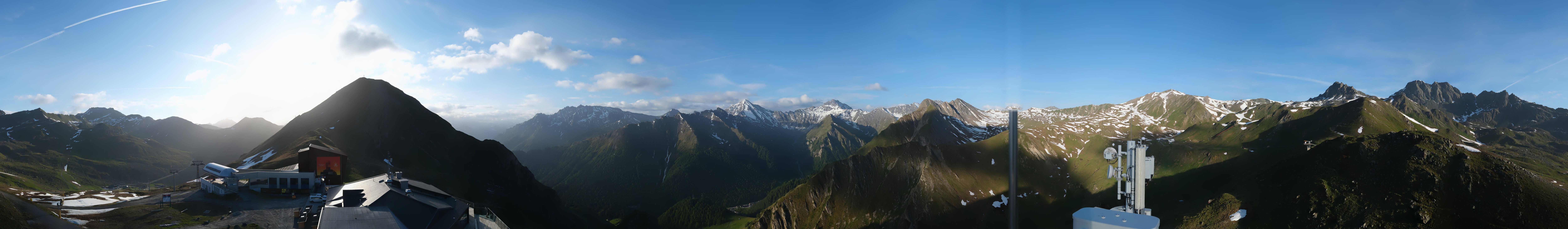 Archiv Foto Webcam Alp Trida Sattel in Samnaun