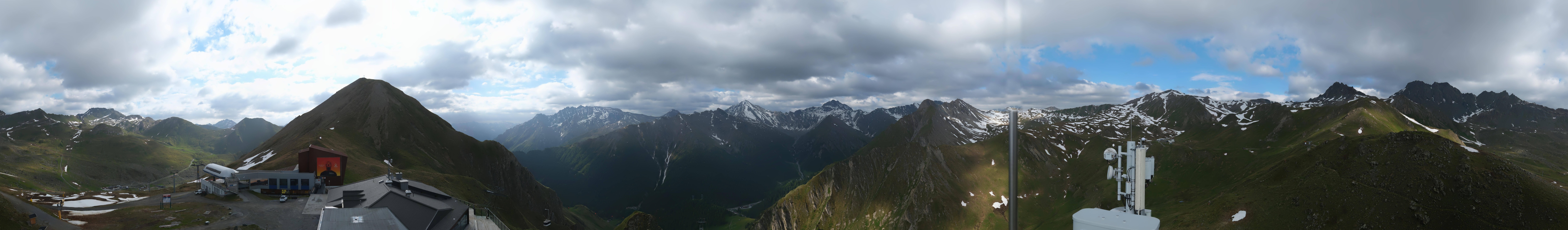 Archiv Foto Webcam Alp Trida Sattel in Samnaun