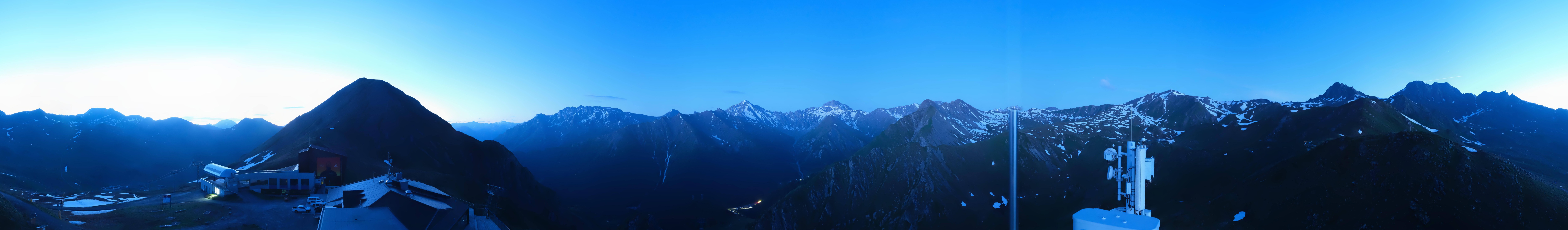 Archiv Foto Webcam Alp Trida Sattel in Samnaun