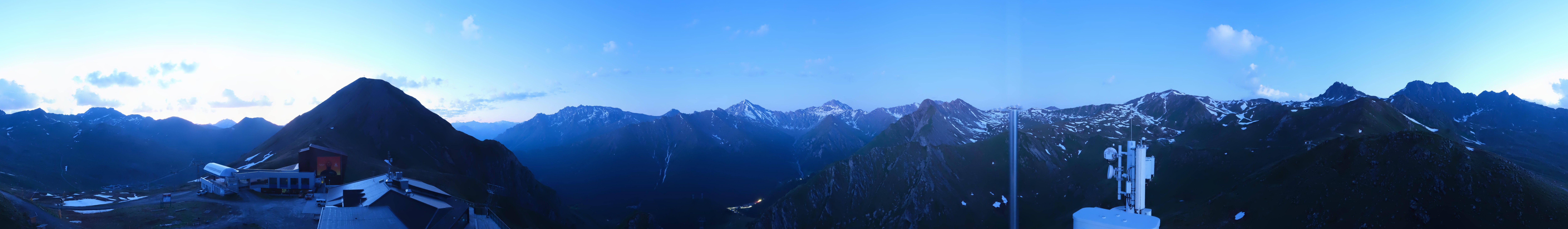 Archiv Foto Webcam Alp Trida Sattel in Samnaun