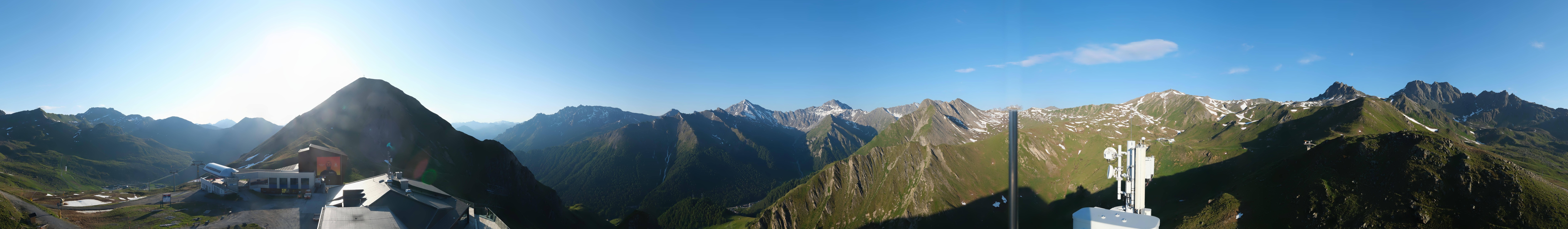 Archived image Webcam Alp Trida Sattel Lift in Samnaun