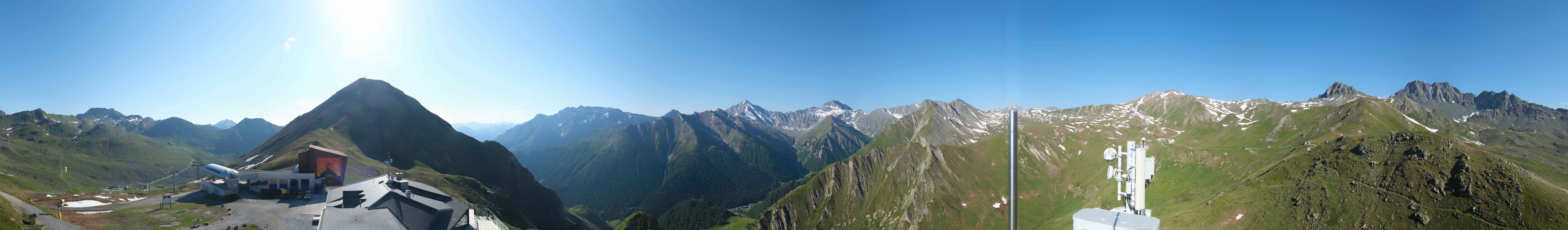 Archived image Webcam Alp Trida Sattel Lift in Samnaun