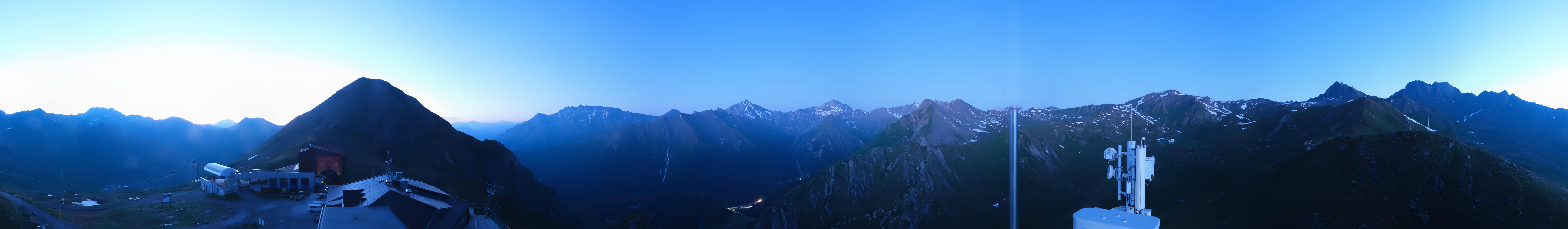 Archiv Foto Webcam Alp Trida Sattel in Samnaun
