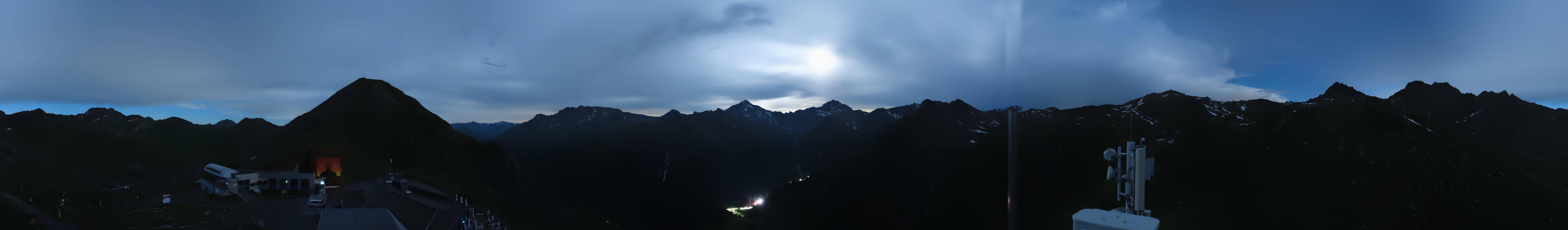 Archiv Foto Webcam Alp Trida Sattel in Samnaun