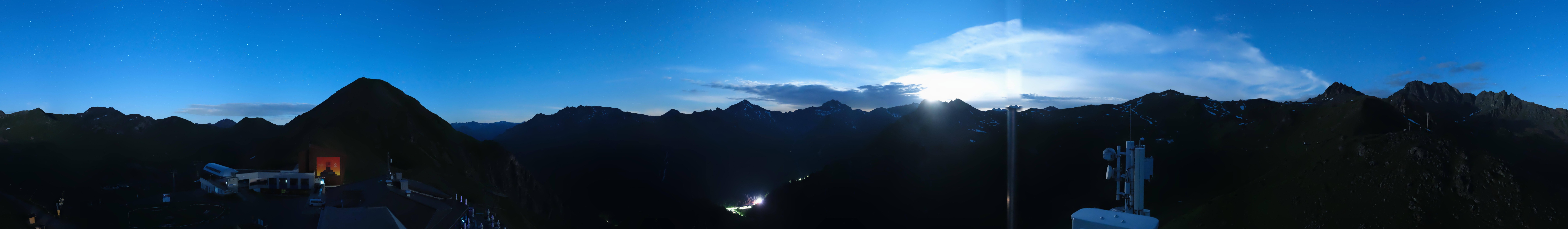 Archiv Foto Webcam Alp Trida Sattel in Samnaun