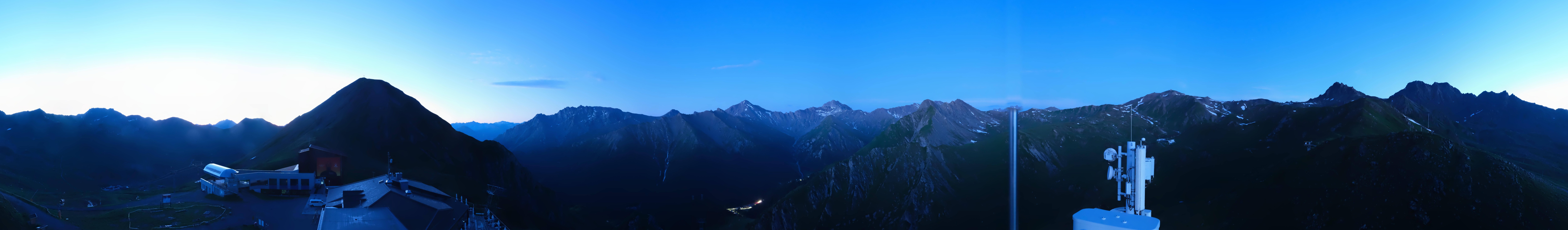 Archiv Foto Webcam Alp Trida Sattel in Samnaun