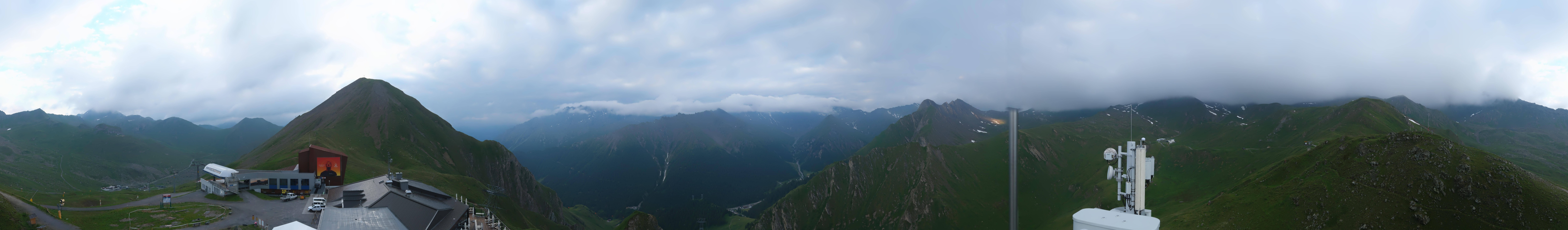 Archived image Webcam Alp Trida Sattel Lift in Samnaun