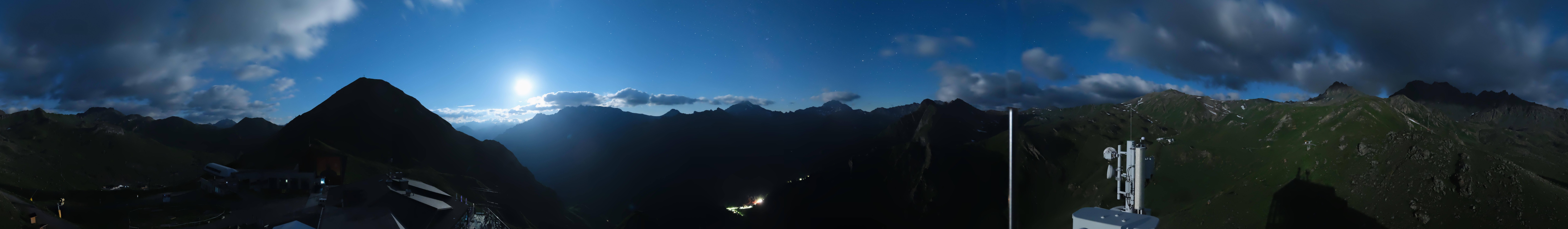 Archiv Foto Webcam Alp Trida Sattel in Samnaun