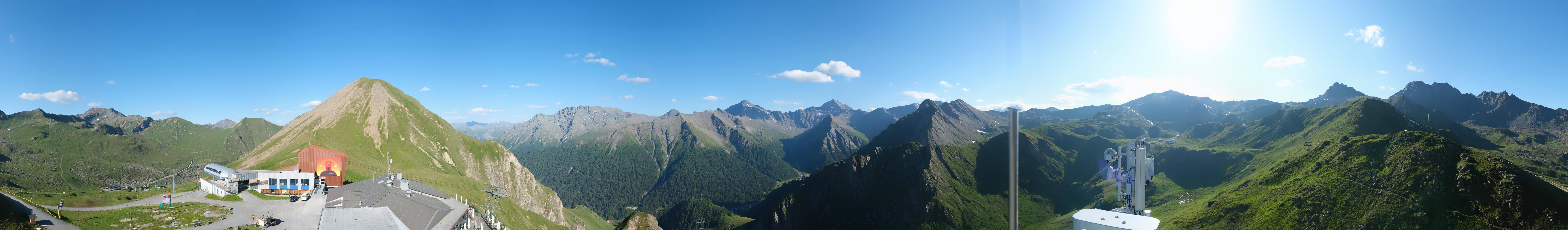 Archiv Foto Webcam Alp Trida Sattel in Samnaun
