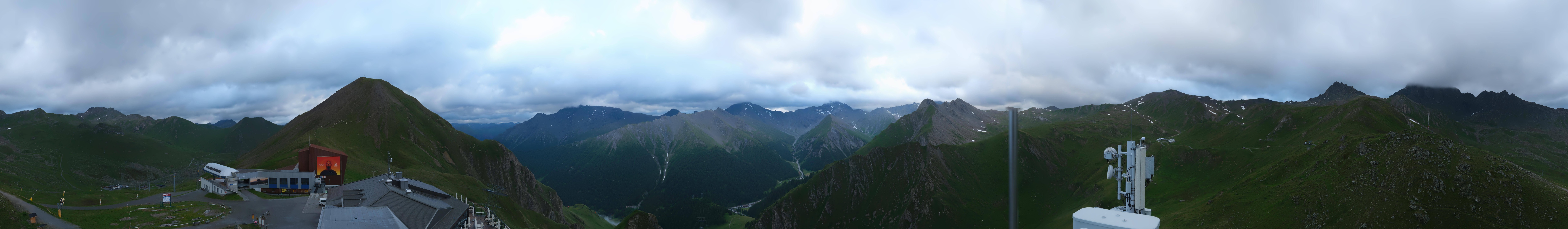 Archived image Webcam Alp Trida Sattel Lift in Samnaun