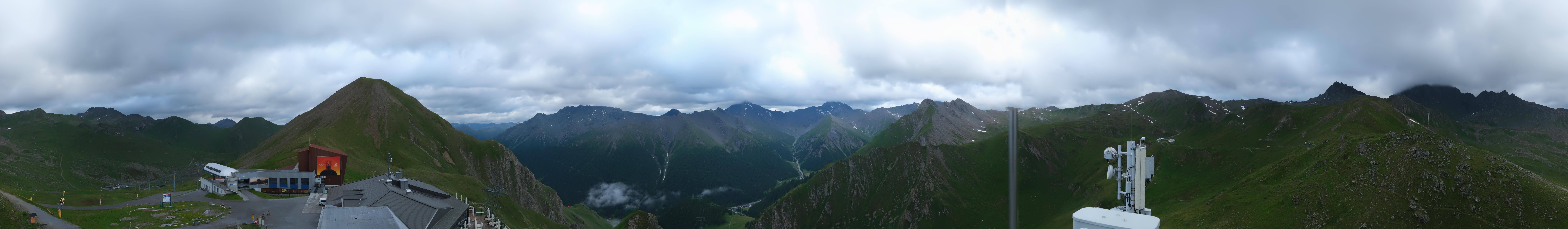 Archived image Webcam Alp Trida Sattel Lift in Samnaun