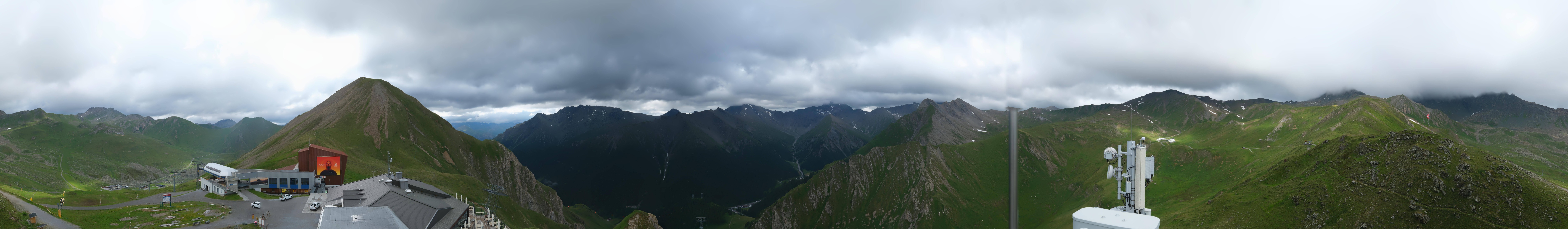 Archived image Webcam Alp Trida Sattel Lift in Samnaun