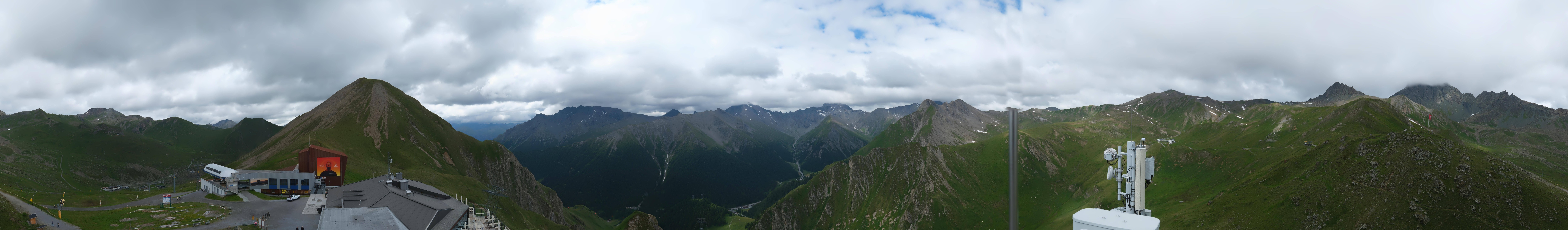 Archived image Webcam Alp Trida Sattel Lift in Samnaun