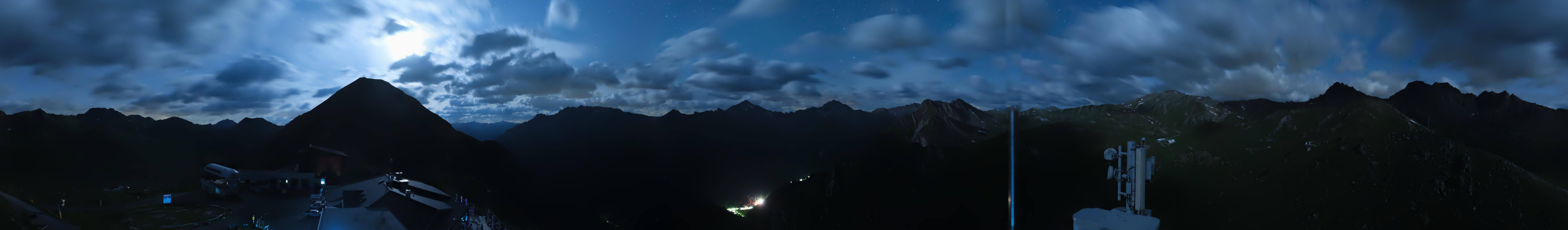 Archiv Foto Webcam Alp Trida Sattel in Samnaun