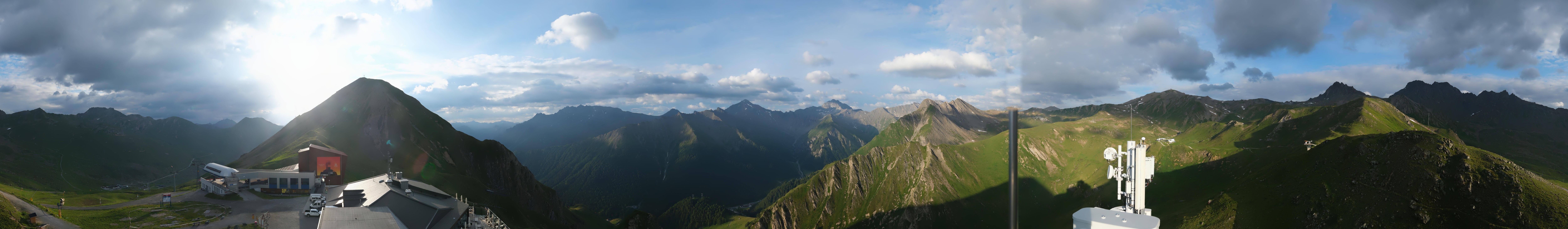 Archiv Foto Webcam Alp Trida Sattel in Samnaun