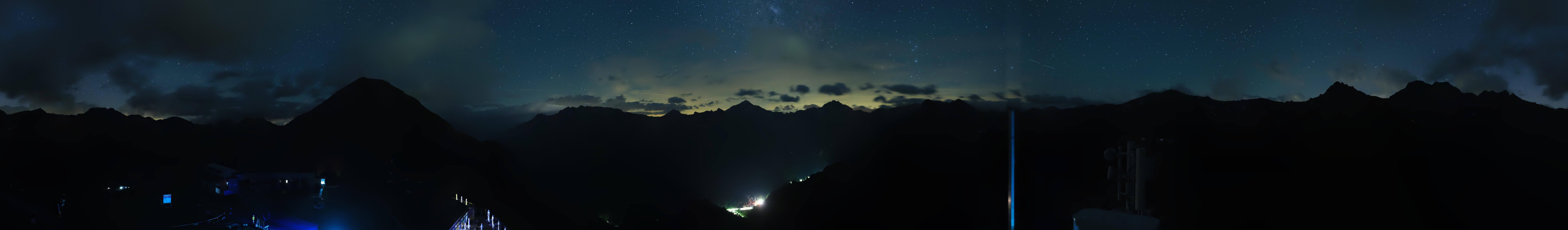Archiv Foto Webcam Alp Trida Sattel in Samnaun