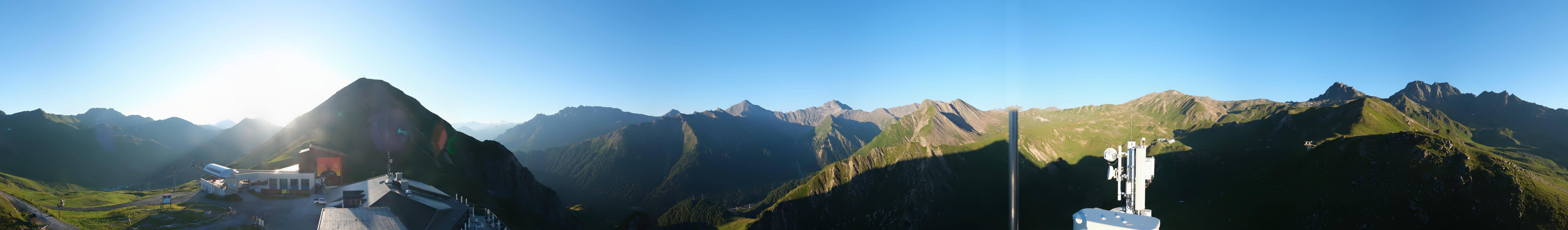 Archived image Webcam Alp Trida Sattel Lift in Samnaun