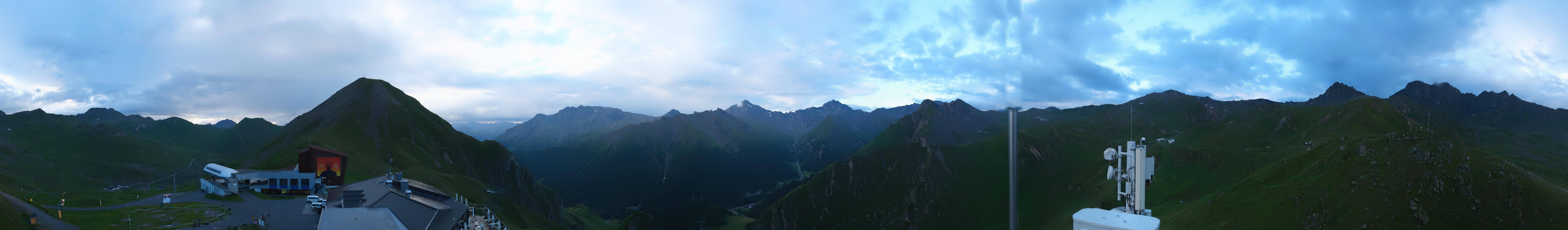 Archived image Webcam Alp Trida Sattel Lift in Samnaun