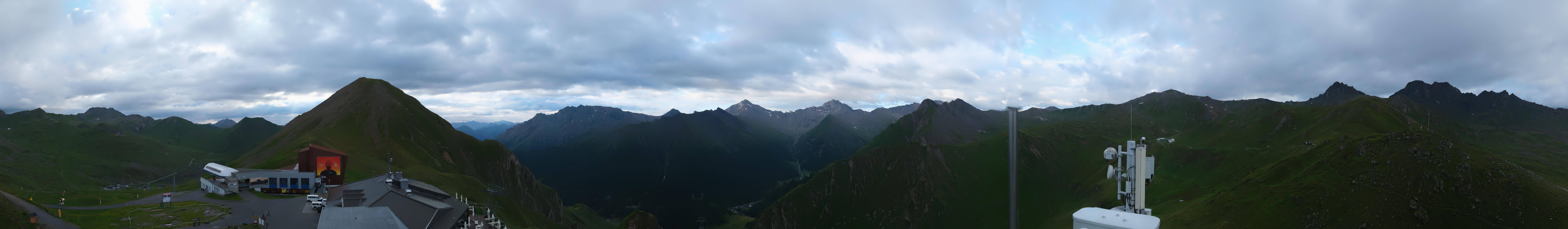 Archived image Webcam Alp Trida Sattel Lift in Samnaun