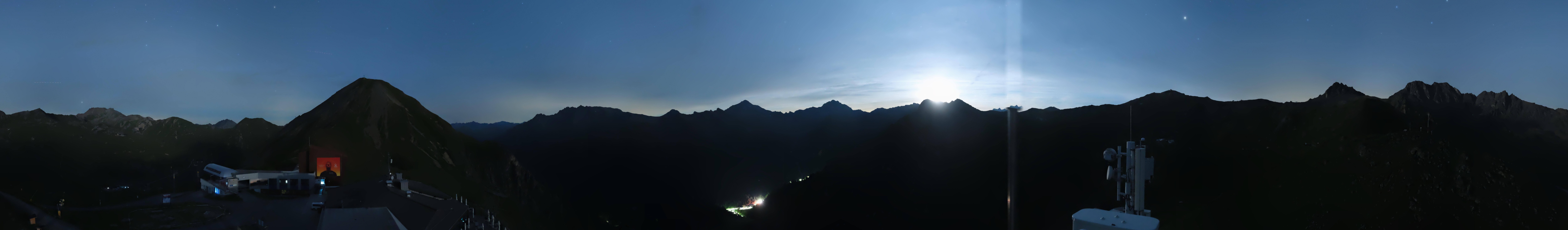 Archiv Foto Webcam Alp Trida Sattel in Samnaun